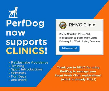 PerfDog clinic announcement